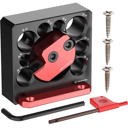 Night Light™ Dowel Making Jig - 8 Hole