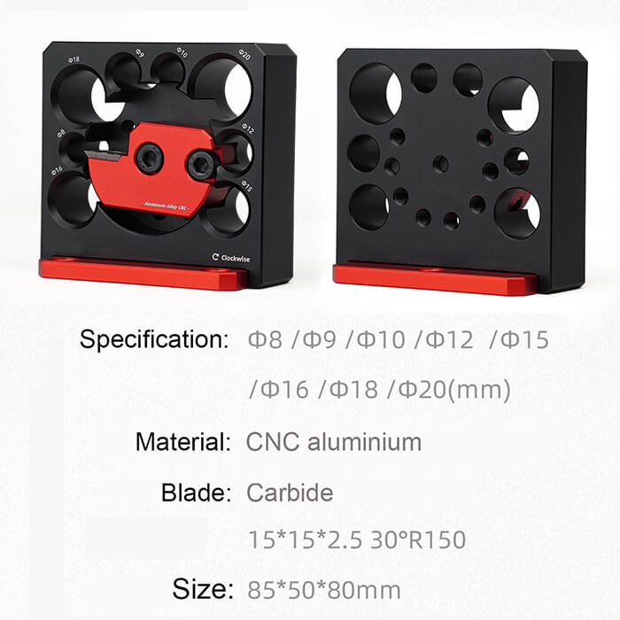 Night Light™ Dowel Making Jig - 8 Hole