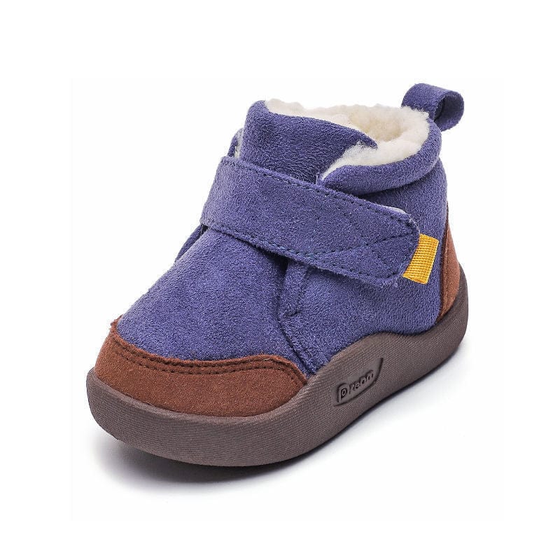 Plush and Soft Sole Baby Snow Shoes