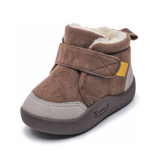 Plush and Soft Sole Baby Snow Shoes