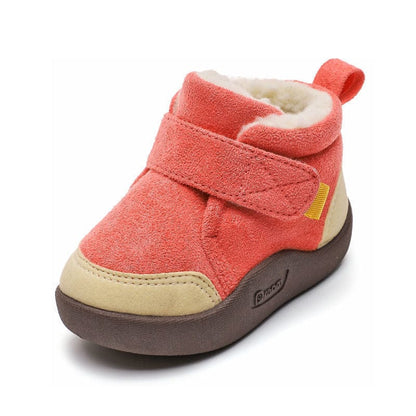 Plush and Soft Sole Baby Snow Shoes