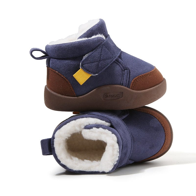 Plush and Soft Sole Baby Snow Shoes