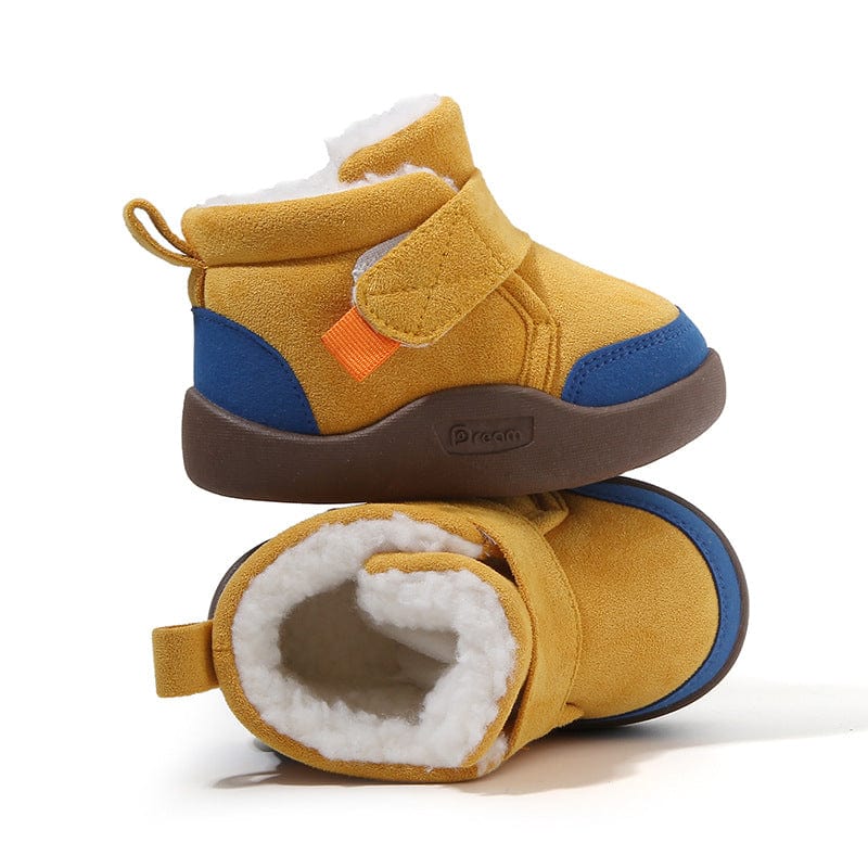 Plush and Soft Sole Baby Snow Shoes