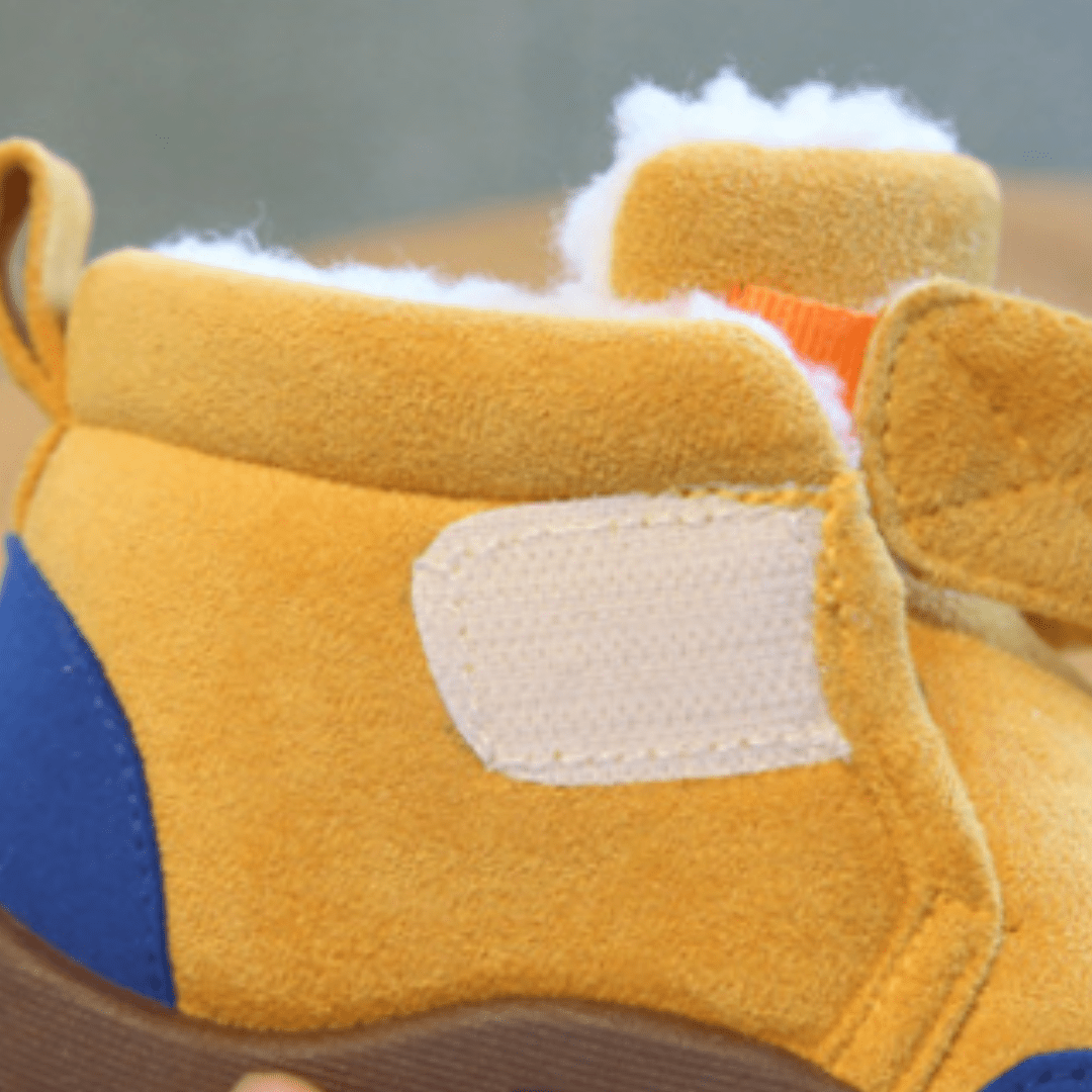 Plush and Soft Sole Baby Snow Shoes
